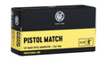 RWS Pistol Match .22lr