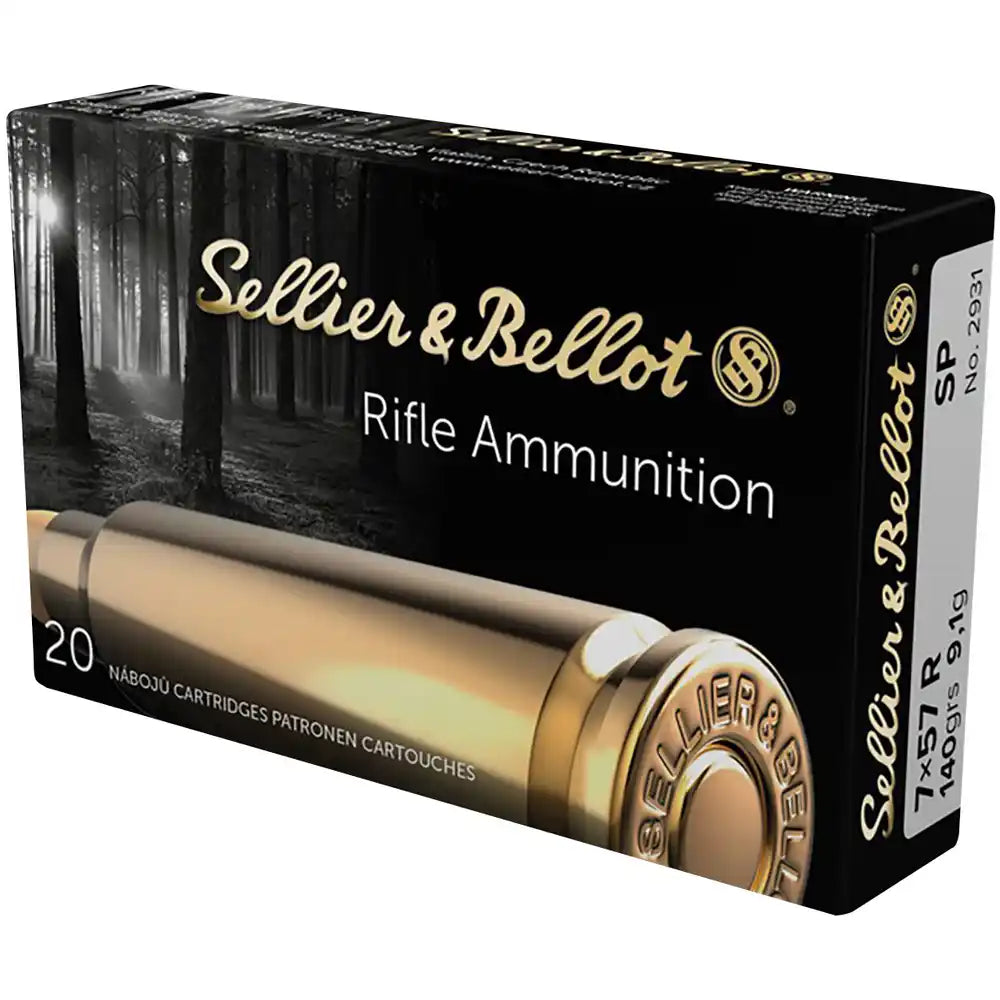 S&B SP 7x57R 140gn, 20 St.