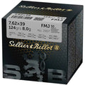 Sellier & Bellot 7,62x39 Vollmantel 8,0g/124grs.