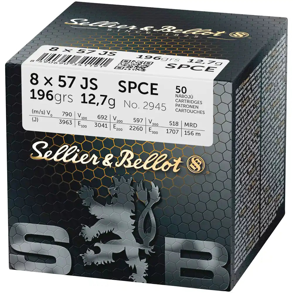 Sellier & Bellot 8x57 IS SPCEl 12,7g/196grs.
