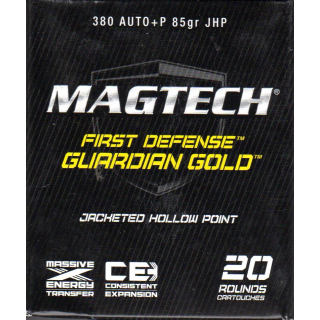 Magtech 9mm  kurz GG JHP 85 grs. 20St