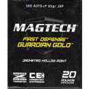 Magtech 9mm  kurz GG JHP 85 grs. 20St