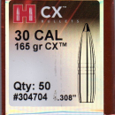 HDY .308, 165 gn. CX, 50 St.
