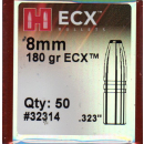 Hdy Bullets ECX 8mm/.323 180 gn 50 St.