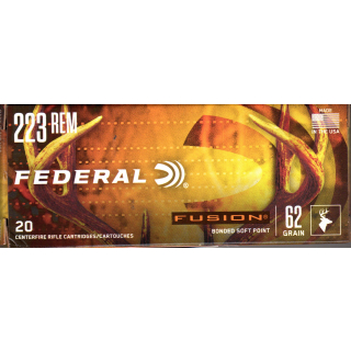 Federal Fusion  .223 Rem, 62 gn, SP,20 St.