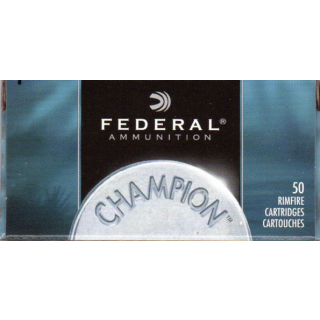 Federal .22 lr  40 grain Blei Target Champion, 40 gn, Solid