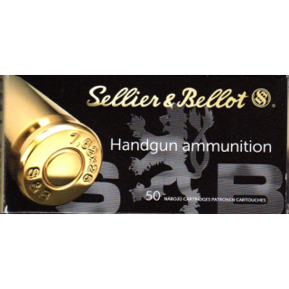 S&B 9 mm Luger, JHP, 124 gn,