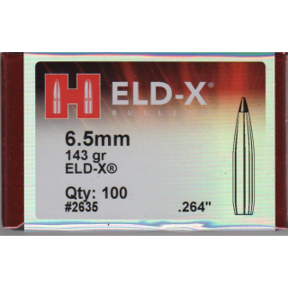 HYD 6,5 mm 143 gr. EDL-X, 100 St.
