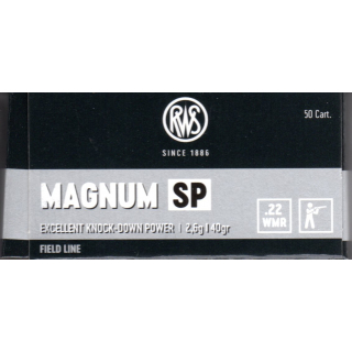 RFP .22 Mag TM, 40 gn, 50 St.